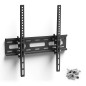 Hama Support Mural TV Inclinable Garantie 10ans (TV 32" à 75", 191cm et 40Kg Max, Inclinaison en continu + 5/- 15°, VESA jusqu'à Hama Support Mural TV Inclinable Garantie 10ans (TV 32" à 75", 191cm et 40Kg Max, Inclinaison en continu + 5/- 15°, VESA jusqu'à