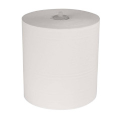 MAUL Lot de 6 rouleaux de serviettes en papier 2 épaisseurs 19,5 cm x 200 m | Serviettes pliantes en papier | Doux pour la peau
