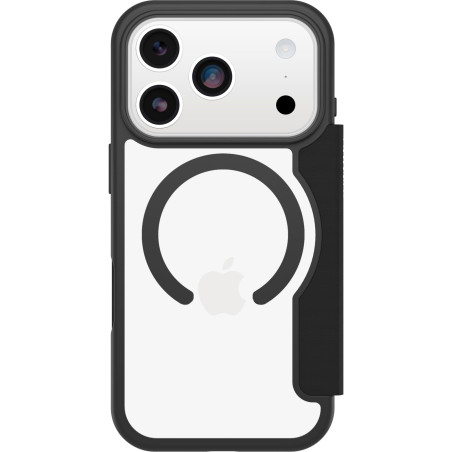 Otterbox Coque React Series Folio MagSafe pour iPhone 17 Pro, Antichoc, Anti-Chute, avec Emplacement pour Carte, testé Selon Les