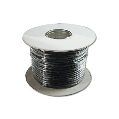 DIGITUS câble téléphonique plat - 8 fils - 100 m sur tambour - AWG 26 - non blindé - CCA - pour installation modulaire ou TAE -