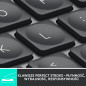 Logitech MX Keys Mini for Business - clavier rétroéclairé sans fil, Clavier US International QWERTY - Gris Logitech MX Keys Mini for Business - clavier rétroéclairé sans fil, Clavier US International QWERTY - Gris