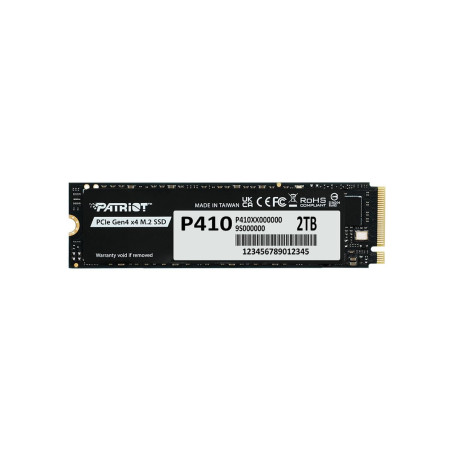 Patriot P410 2 to Internal SSD - NVMe PCIe Gen 4x4 - M.2 2280 - Sequential Read: Up to 5,000MB/s and Sequential Write: Up to 4,5