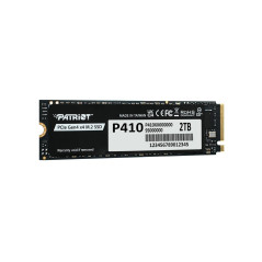 Patriot P410 2 to Internal SSD - NVMe PCIe Gen 4x4 - M.2 2280 - Sequential Read: Up to 5,000MB/s and Sequential Write: Up to 4,5