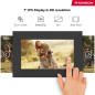 Thomson Cadre Photo Numérique 7 Pouces, Écran IPS, Écran Tactile HD, WLAN, Partage Direct Via App, Fonctions Intelligentes, Cadr