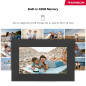 Thomson Cadre Photo Numérique 7 Pouces, Écran IPS, Écran Tactile HD, WLAN, Partage Direct Via App, Fonctions Intelligentes, Cadr