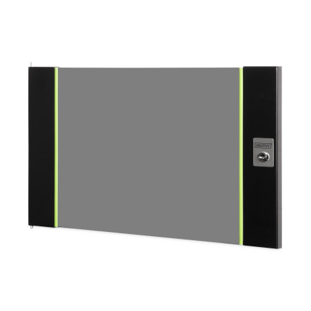DIGITUS Porte de Rechange en Verre pour Armoire réseau Unique – 7 U – Compatible avec DN-19 07-U-SW, DN-19 07U-6/6-SW, DN-19 07-