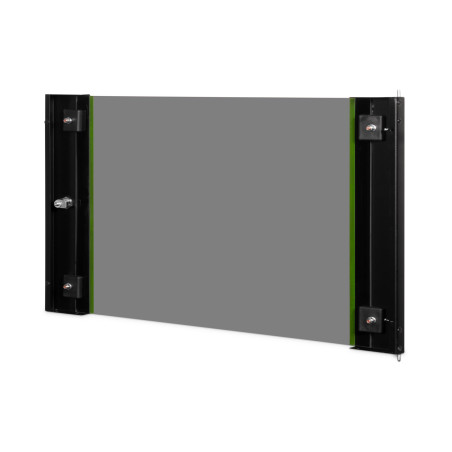 DIGITUS Porte de Rechange en Verre pour Armoire réseau Unique – 7 U – Compatible avec DN-19 07-U-SW, DN-19 07U-6/6-SW, DN-19 07-
