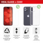 Displex Real Glass + coque de protection en verre véritable, compatible avec iPhone 17 Pro, cadre de montage écologique, résista Displex Real Glass + coque de protection en verre véritable, compatible avec iPhone 17 Pro, cadre de montage écologique, résista