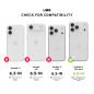 Urban Armor Gear Plyo MS Case Compatible Apple iPhone 17 Pro Max Coque (Chargement sans Fil/magnétique, Air-Soft Coins aux Chute