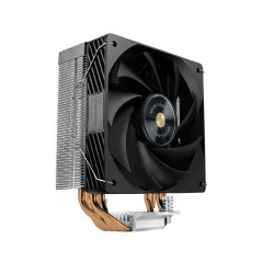Mars Gaming MCPU-X4, Dissipateur CPU 230W TDP, 4x Heatpipes HCT Nouvelle Génération, Ventilateur PWM SI Extreme-Silence 120mm, N