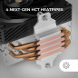 Mars Gaming MCPU-X4, Dissipateur CPU 230W TDP, 4x Heatpipes HCT Nouvelle Génération, Ventilateur PWM SI Extreme-Silence 120mm, N Mars Gaming MCPU-X4, Dissipateur CPU 230W TDP, 4x Heatpipes HCT Nouvelle Génération, Ventilateur PWM SI Extreme-Silence 120mm, N