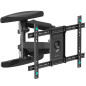 ONKRON Support Mural TV Orientable pour 40-75 Pouces, Fixation Murale TV Poids de 45,5 kg, Bras Télé VESA 200x100-600x400, Accro ONKRON Support Mural TV Orientable pour 40-75 Pouces, Fixation Murale TV Poids de 45,5 kg, Bras Télé VESA 200x100-600x400, Accro