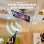 ONKRON Support Mural TV Orientable pour 40-75 Pouces, Fixation Murale TV Poids de 45,5 kg, Bras Télé VESA 200x100-600x400, Accro ONKRON Support Mural TV Orientable pour 40-75 Pouces, Fixation Murale TV Poids de 45,5 kg, Bras Télé VESA 200x100-600x400, Accro