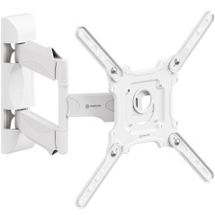 ONKRON Support Mural TV pour 32-65 Pouces Poids de 35 kg, Bras Television Mural VESA 100x100-400x400, Support TV Mural Orientabl