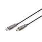 DIGITUS Câble HDMI en Fibre Optique – 15 m – UHD 4k 60 Hz 1080p 120 Hz – HDMI 2.0 – 18 Gbps – Arc, HDR, HDCP 2.2, CEC – Câble Hy DIGITUS Câble HDMI en Fibre Optique – 15 m – UHD 4k 60 Hz 1080p 120 Hz – HDMI 2.0 – 18 Gbps – Arc, HDR, HDCP 2.2, CEC – Câble Hy
