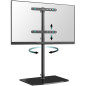 ONKRON Support TV Sol en Verre Trempé pour 30-60 Pouces jusqu'à 41 kg, Pied de Tele Universel VESA 100x100-400x400, Support TV s ONKRON Support TV Sol en Verre Trempé pour 30-60 Pouces jusqu'à 41 kg, Pied de Tele Universel VESA 100x100-400x400, Support TV s