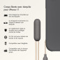 Beats Coque avec béquille pour iPhone 17 équipée MagSafe avec Commande de l'appareil Photo, Support intégré et dragonne, Fini Ma Beats Coque avec béquille pour iPhone 17 équipée MagSafe avec Commande de l'appareil Photo, Support intégré et dragonne, Fini Ma