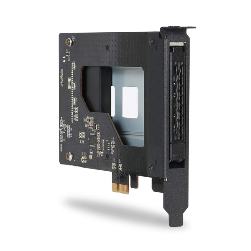 ICY DOCK Adaptateur M2 PCIe SSD vers PCI Express 2.0 x 1 avec Rack Amovible Hot-Swap SSD/HDD 2.5" SATA pour Port d'extention PCI ICY DOCK Adaptateur M2 PCIe SSD vers PCI Express 2.0 x 1 avec Rack Amovible Hot-Swap SSD/HDD 2.5" SATA pour Port d'extention PCI