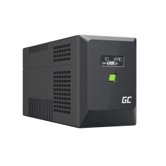 Greencell UPS 2000 VA 1200 W PowerProof avec écran LCD – Onde sinusoïdale modifiée, Protection de Courant pour appareils, Protec
