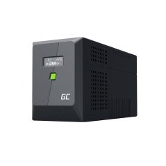 Greencell UPS 2000 VA 1200 W PowerProof avec écran LCD – Onde sinusoïdale modifiée, Protection de Courant pour appareils, Protec
