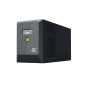 Greencell UPS 2000 VA 1200 W PowerProof avec écran LCD – Onde sinusoïdale modifiée, Protection de Courant pour appareils, Protec Greencell UPS 2000 VA 1200 W PowerProof avec écran LCD – Onde sinusoïdale modifiée, Protection de Courant pour appareils, Protec