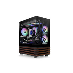 Thermaltake View 170 WS ARGB | Micro Chassis | Boîtier Gaming | Noir