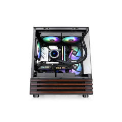 Thermaltake View 170 WS ARGB | Micro Chassis | Boîtier Gaming | Noir