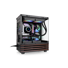 Thermaltake View 170 WS ARGB | Micro Chassis | Boîtier Gaming | Noir