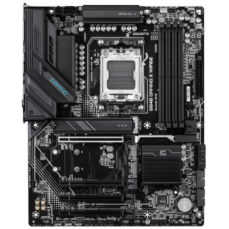 GIGABYTE B840 Gaming X WIFI6E Carte Mère - Processeurs AMD Ryzen 9000, VRM 12+2+2 Phases, Jusqu’à 7600MHz DDR5(O.C), 2xPCIe 4.0