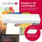 OLYMPIA A 130 Plastifieuse A3 | Plastifieuse compacte pour le bureau, l'école et la maison | Plastification à chaud jusqu'à 320 