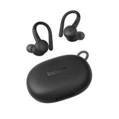 Belkin SoundForm ActiveFit Écouteurs Bluetooth sans Fil, Micro Intégré, Recharge Rapide USB-C, Autonomie De 36h, Indice d'Étanch