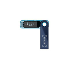 Ledger Nano S Plus (Bleu Neptune) - Le Wallet Physique pour sécuriser et gérer Vos cryptos, NFT et Tokens (Compatible Ordinateur