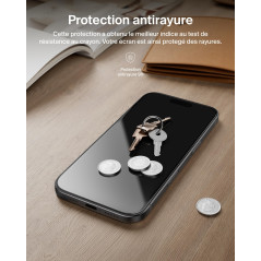 Belkin ScreenForce InvisiGlass Privacy Protection d'écran pour iPhone Air, Vitre Protection Écran, Protection Antirayure, Suppor