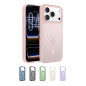 Belkin SheerForce Grip Coque iPhone 17 Pro, Coque de Protection Compatible MagSafe Design Fin, Protection avec Rainures Antidéra Belkin SheerForce Grip Coque iPhone 17 Pro, Coque de Protection Compatible MagSafe Design Fin, Protection avec Rainures Antidéra