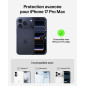 Belkin SheerForce Grip Coque iPhone 17 Pro Max, Coque de Protection Compatible MagSafe, Design Fin, Protection avec Rainures Ant Belkin SheerForce Grip Coque iPhone 17 Pro Max, Coque de Protection Compatible MagSafe, Design Fin, Protection avec Rainures Ant