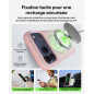 Belkin SheerForce Grip Coque iPhone 17 Pro Max, Coque de Protection Compatible MagSafe, Design Fin, Protection avec Rainures Ant Belkin SheerForce Grip Coque iPhone 17 Pro Max, Coque de Protection Compatible MagSafe, Design Fin, Protection avec Rainures Ant