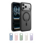 Belkin SheerForce Grip Coque iPhone 17 Pro, Coque de Protection Compatible MagSafe Design Fin, Protection avec Rainures Antidéra Belkin SheerForce Grip Coque iPhone 17 Pro, Coque de Protection Compatible MagSafe Design Fin, Protection avec Rainures Antidéra