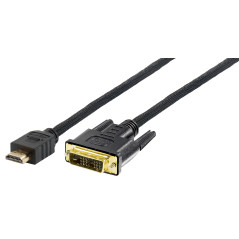 Equip 119323 Câble 3 m Noir