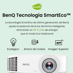 BenQ XGA Business Projector (MX560C) - DLP - 4,000 Lumens High Brightness - 20,000:1 High Contrast Ratio - HDMI, VGA - Auto Keys