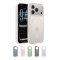 Belkin SheerForce Grip Coque iPhone 17 Pro, Coque de Protection Compatible MagSafe Design Fin, Protection avec Rainures Antidéra Belkin SheerForce Grip Coque iPhone 17 Pro, Coque de Protection Compatible MagSafe Design Fin, Protection avec Rainures Antidéra