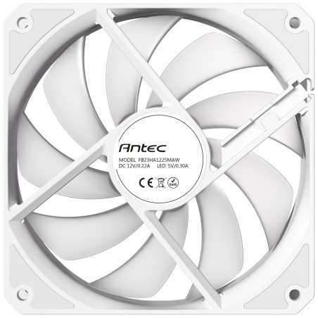 ANTEC P12R PWM ARGB REVERSE Fan PC Gehäuselüfter, weiß