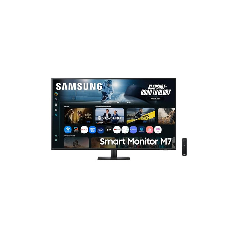 Samsung Smart Monitor M70F 32'', 60Hz, Dalle VA, 4K (3840x2160), 4ms, 3000:1, Inclinable, HDMI (2.0), Display Port (1.4), USB-C Samsung Smart Monitor M70F 32'', 60Hz, Dalle VA, 4K (3840x2160), 4ms, 3000:1, Inclinable, HDMI (2.0), Display Port (1.4), USB-C