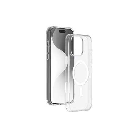 Coque MagSafe pour iPhone 16 Pro Max Hybride Transparente Bigben