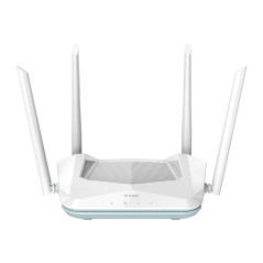 D-Link R15 Routeur Smart Eagle Pro IA WiFi AX1500, Gigabit, Optimiseur de trafic, contrôle Parental IA, MU-MIMO, 1024 QAM, OFDMA