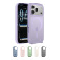 Belkin SheerForce Grip Coque iPhone 17 Pro, Coque de Protection Compatible MagSafe Design Fin, Protection avec Rainures Antidéra Belkin SheerForce Grip Coque iPhone 17 Pro, Coque de Protection Compatible MagSafe Design Fin, Protection avec Rainures Antidéra