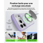 Belkin SheerForce Grip Coque iPhone 17 Pro, Coque de Protection Compatible MagSafe Design Fin, Protection avec Rainures Antidéra Belkin SheerForce Grip Coque iPhone 17 Pro, Coque de Protection Compatible MagSafe Design Fin, Protection avec Rainures Antidéra