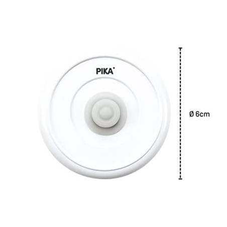 PIKA Lot 2 couvercles sous Vide Taille S - Diamètre 6 cm