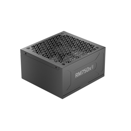 CORSAIR RM750x Shift Alimentation ATX entièrement modulaire - Câble 12 V-2x6 natif, ATX 3.1 et PCIe 5.1, Bouton de contrôle de l