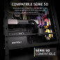 CORSAIR RM750x Shift Alimentation ATX entièrement modulaire - Câble 12 V-2x6 natif, ATX 3.1 et PCIe 5.1, Bouton de contrôle de l CORSAIR RM750x Shift Alimentation ATX entièrement modulaire - Câble 12 V-2x6 natif, ATX 3.1 et PCIe 5.1, Bouton de contrôle de l