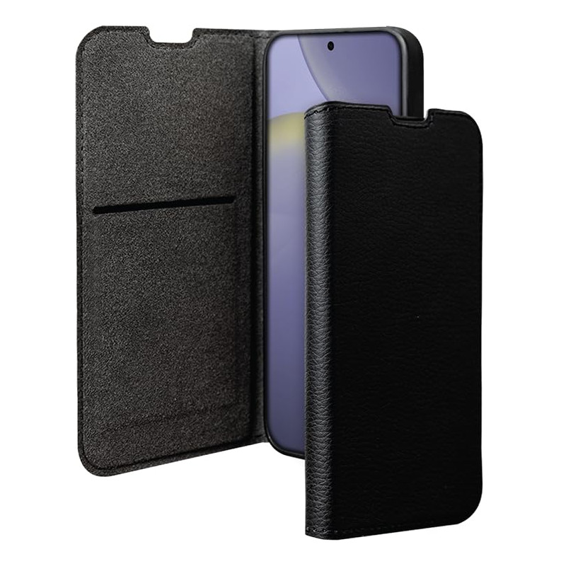 Folio pour Samsung Galaxy S25+ Wallet Fonction Stand Noir - Certifié GRS Bigben Folio pour Samsung Galaxy S25+ Wallet Fonction Stand Noir - Certifié GRS Bigben